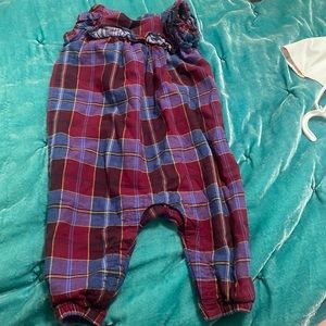 Plaid romper